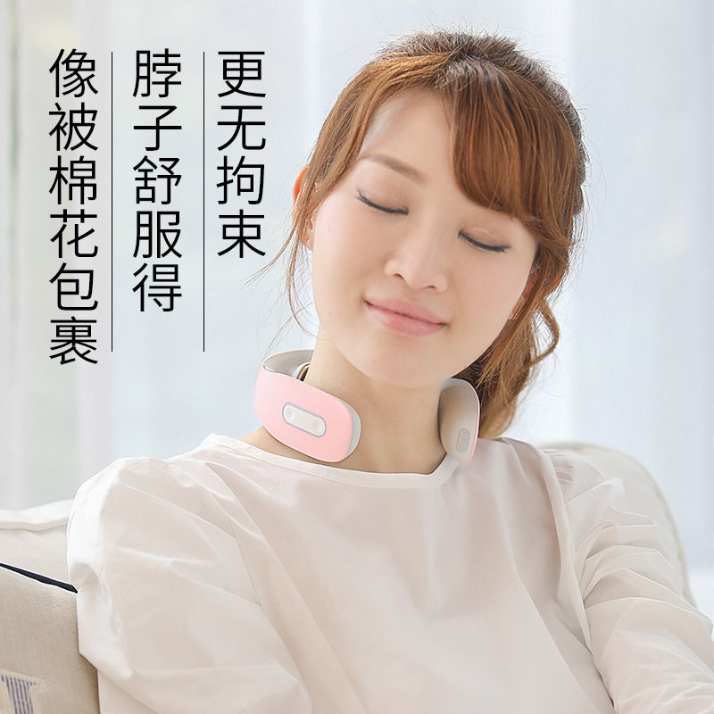 Το 2021 Smart Mini Handheld Portable Electric Cordless Neck Massager Το έξυπνο μασάζ του λαιμού